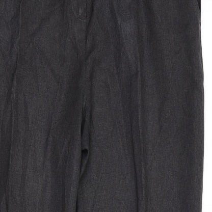 Womens UK Size 16 Marks and Spencer Regular Fit  Grey Trousers