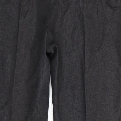 Womens UK Size 16 Marks and Spencer Regular Fit  Grey Trousers