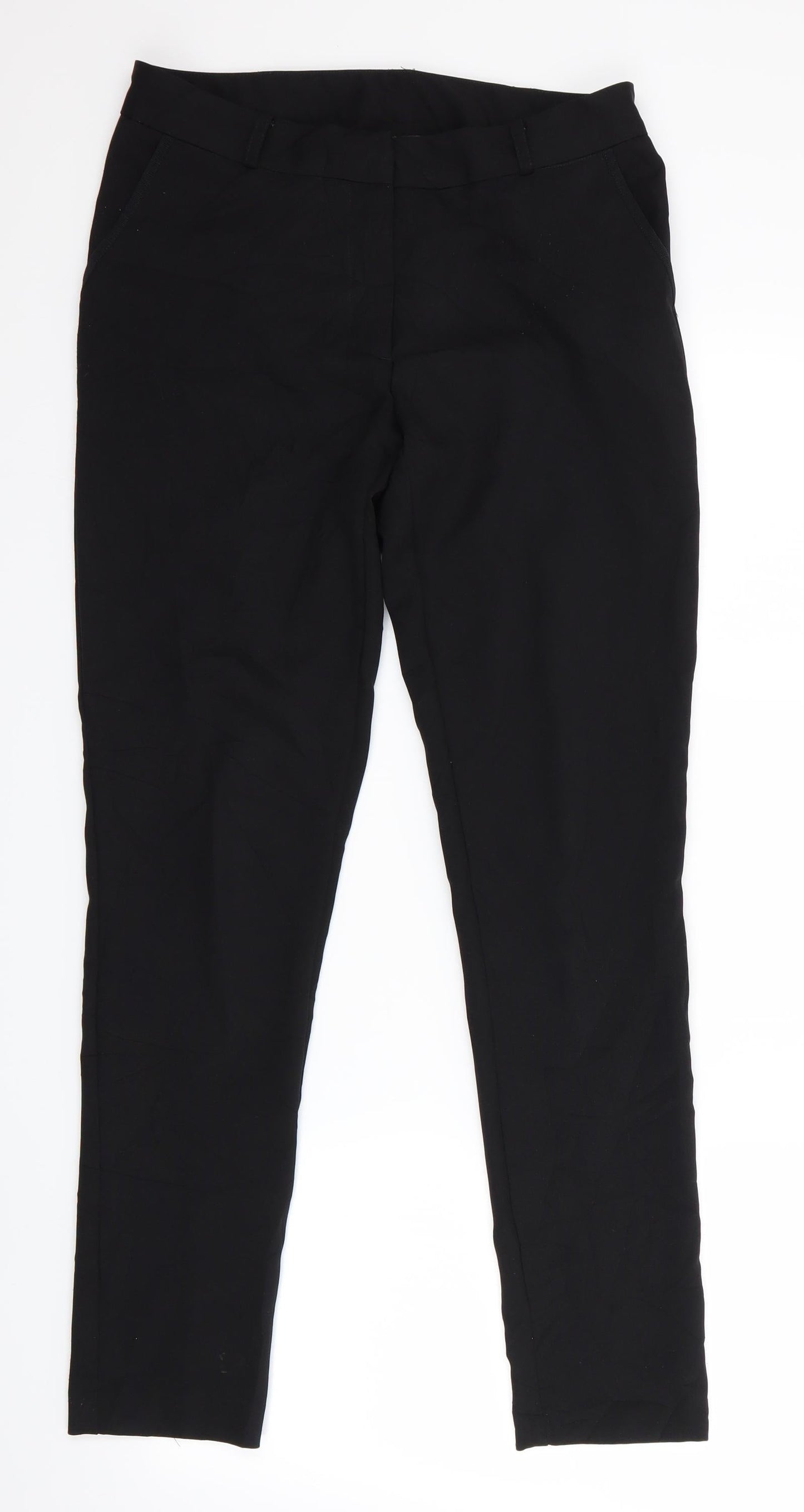 New Look Womens Black   Trousers  Size 10 L29 in
