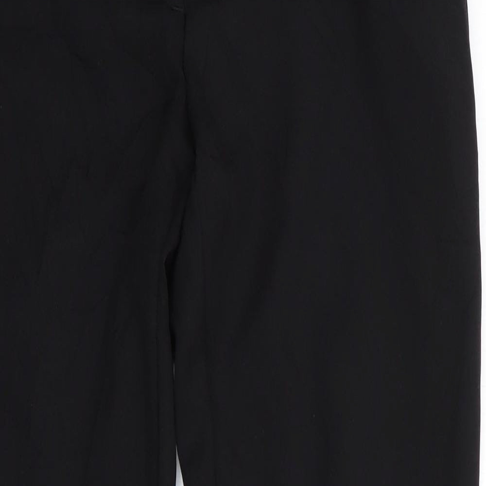 New Look Womens Black   Trousers  Size 10 L29 in