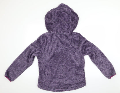 Womens UK Size 10 HiGear Purple Pullover Hoodie