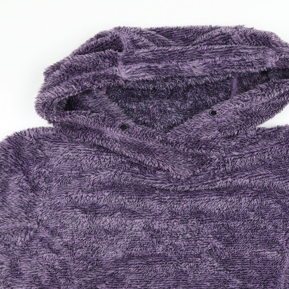 Womens UK Size 10 HiGear Purple Pullover Hoodie
