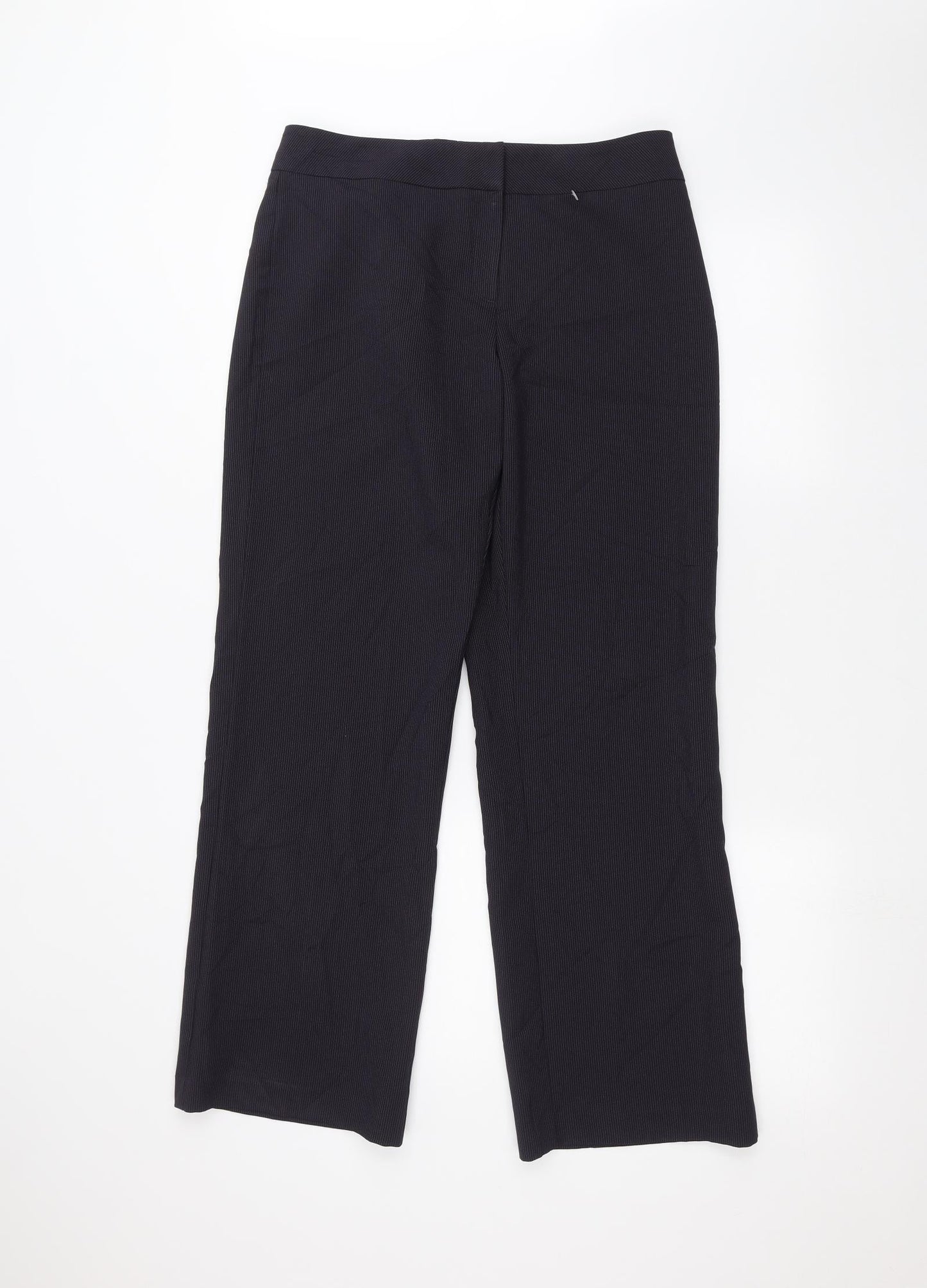 Womens UK Size 8 Preworn Regular Fit  Purple Trousers