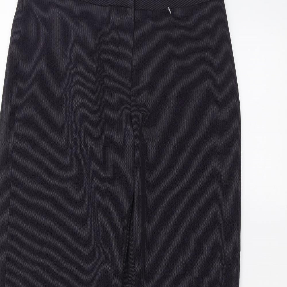 Womens UK Size 8 Preworn Regular Fit  Purple Trousers