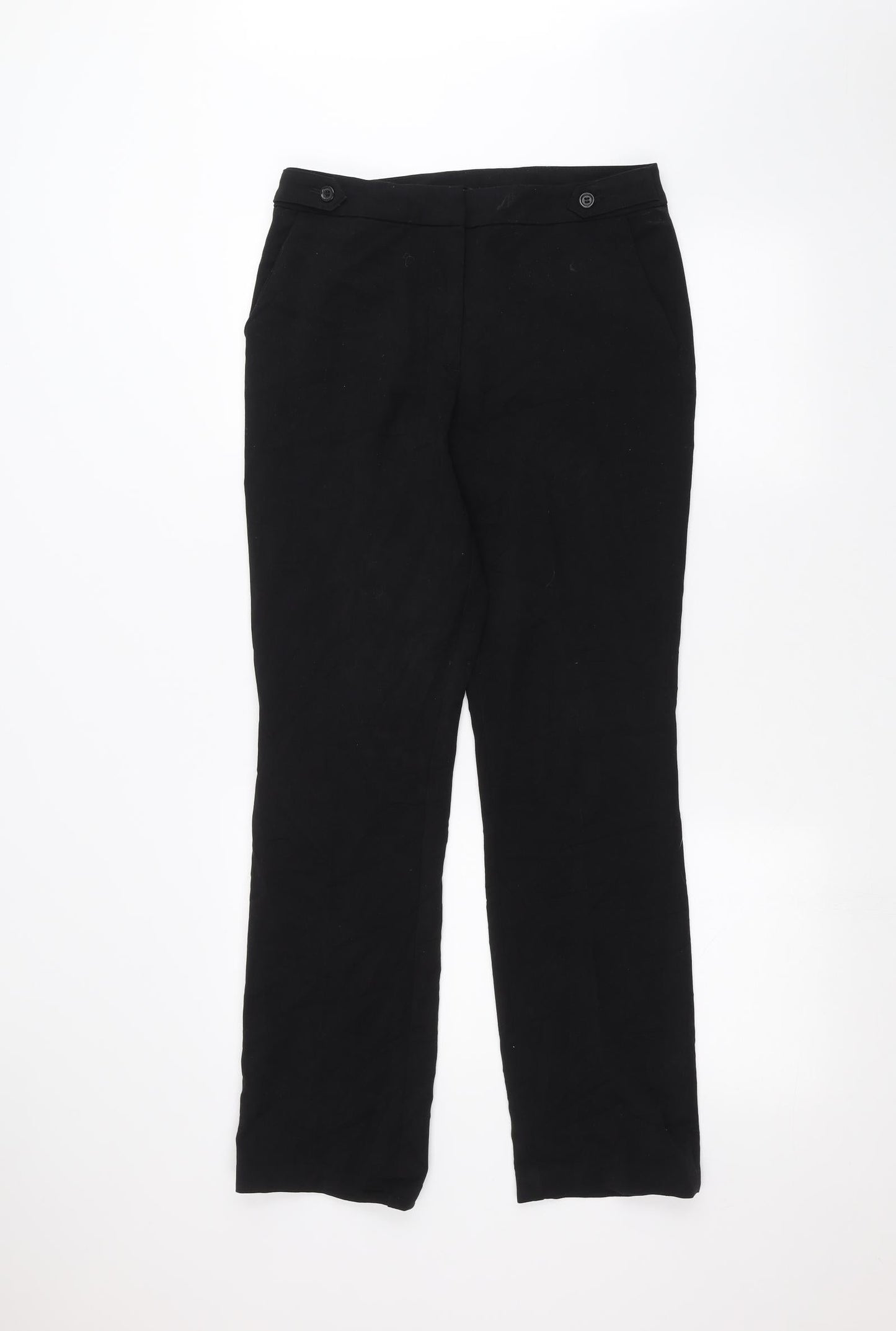 TU Womens Black   Trousers  Size 12 L28 in