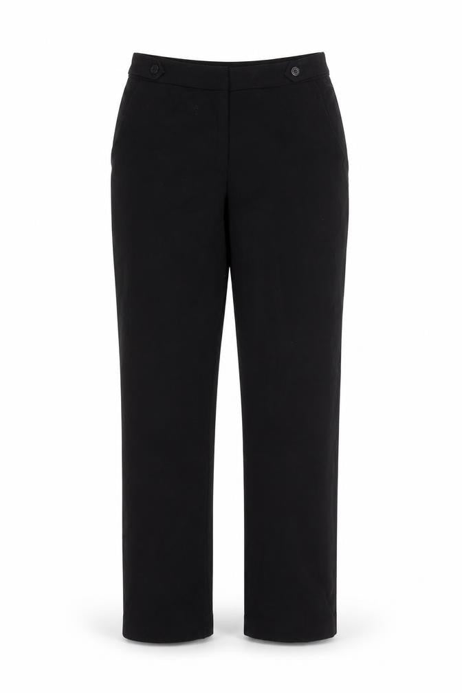 Womens UK Size 12 TU Regular Fit  Black Trousers