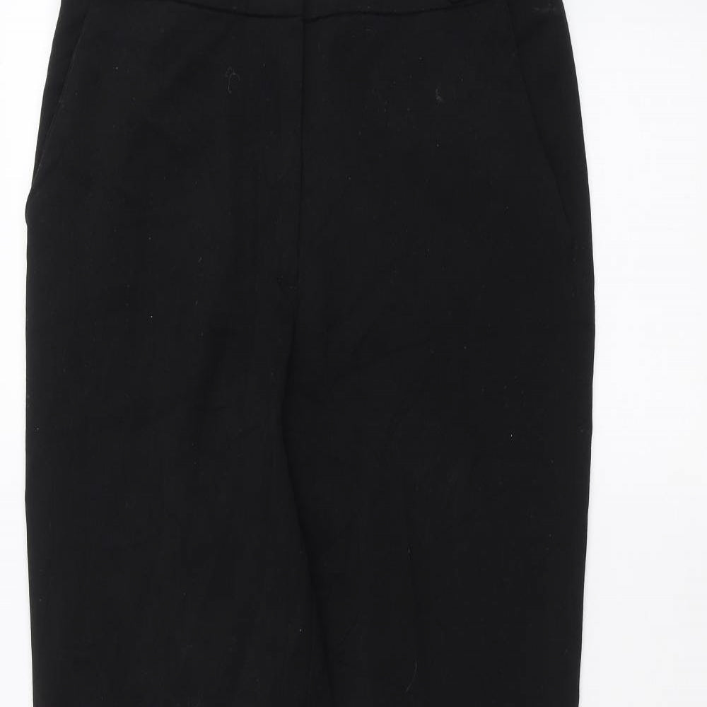 TU Womens Black   Trousers  Size 12 L28 in