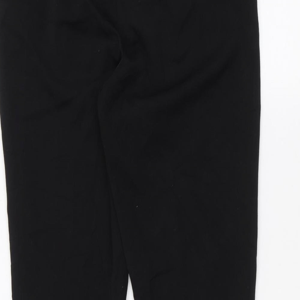 TU Womens Black   Trousers  Size 12 L28 in