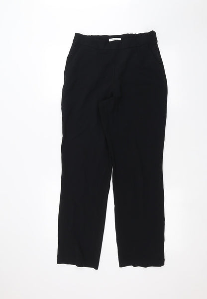 Womens UK Size 10 Marks and Spencer Regular Fit  Black Trousers