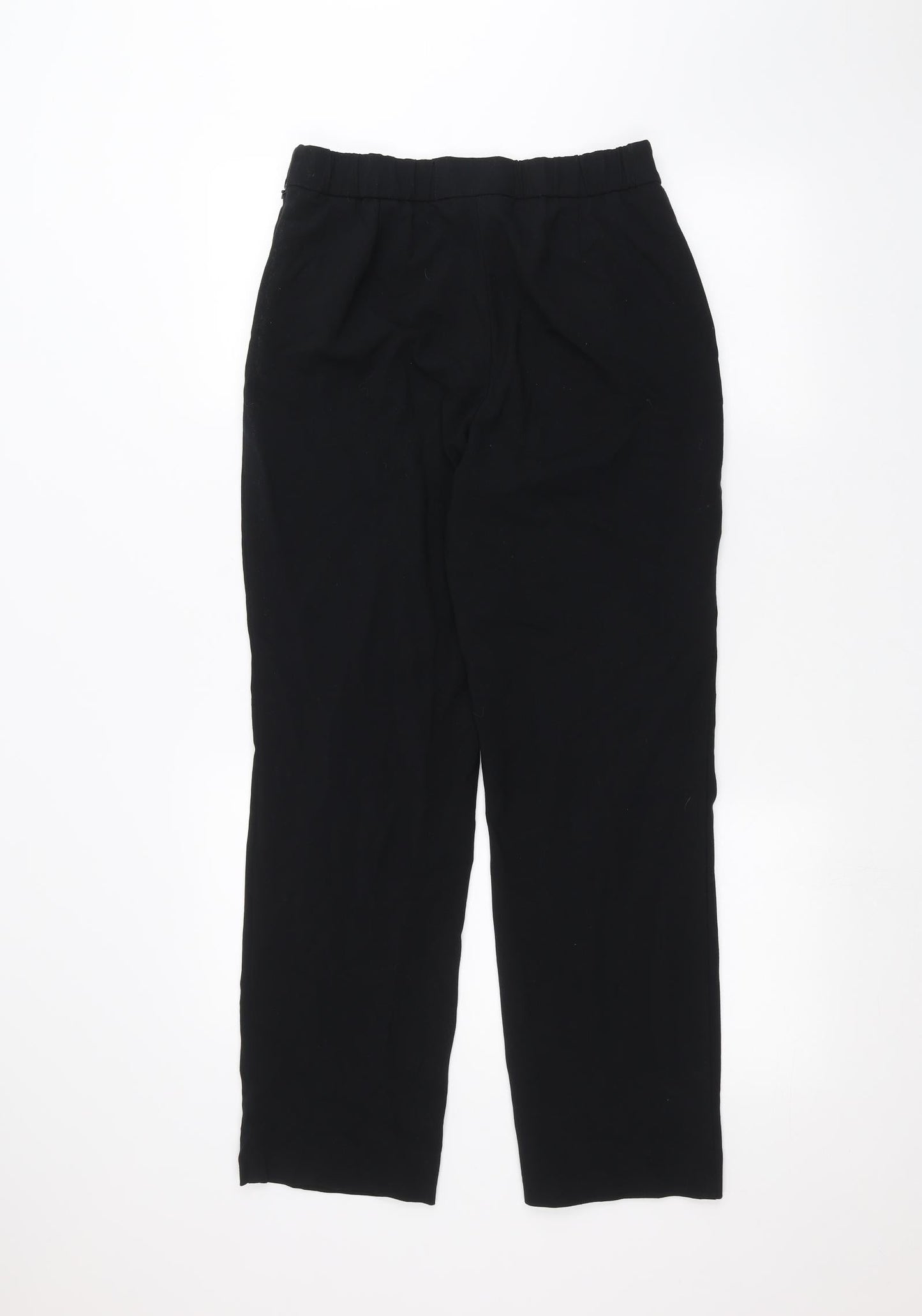 Womens UK Size 10 Marks and Spencer Regular Fit  Black Trousers