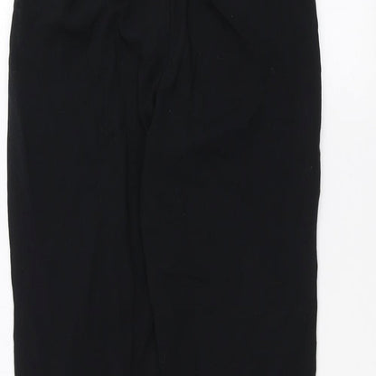 Womens UK Size 10 Marks and Spencer Regular Fit  Black Trousers