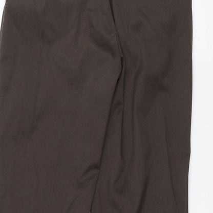 Prestige collection Mens Brown   Trousers  Size 38 in L30 in