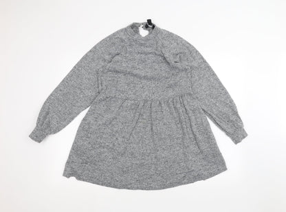 New Look Womens Grey   A-Line  Size 10