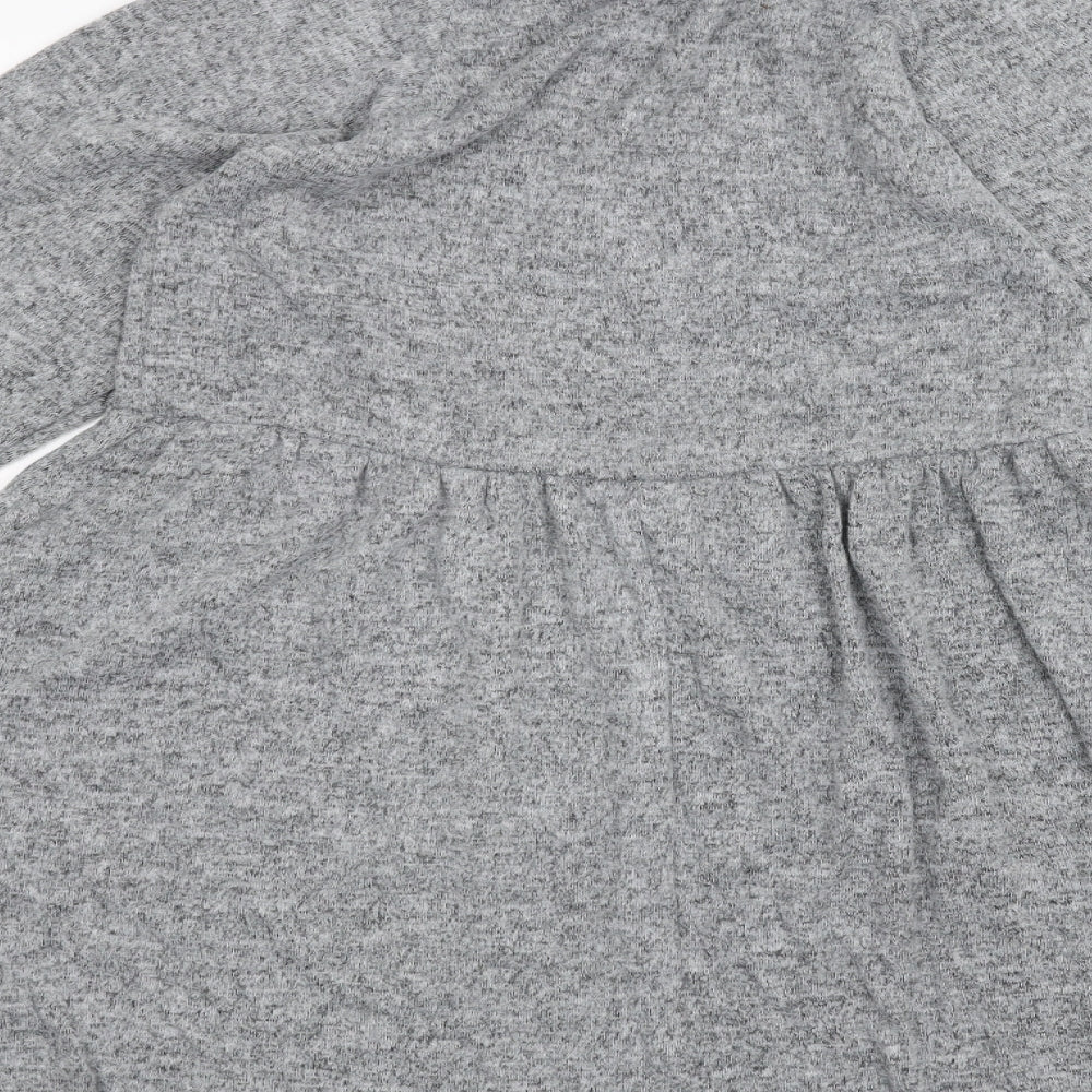 New Look Womens Grey   A-Line  Size 10