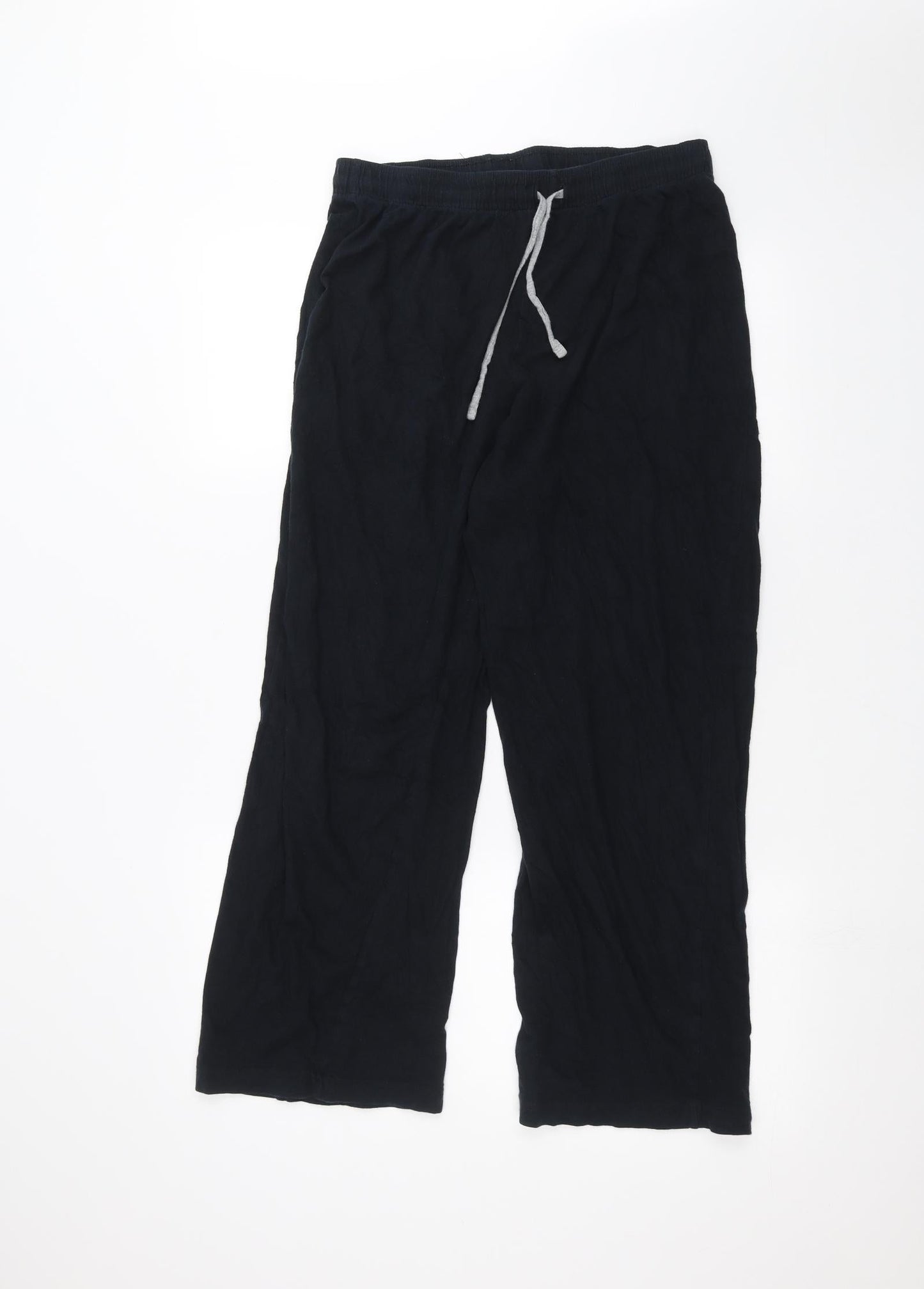 Womens UK Size M Marks and Spencer Regular Fit  Blue Trousers