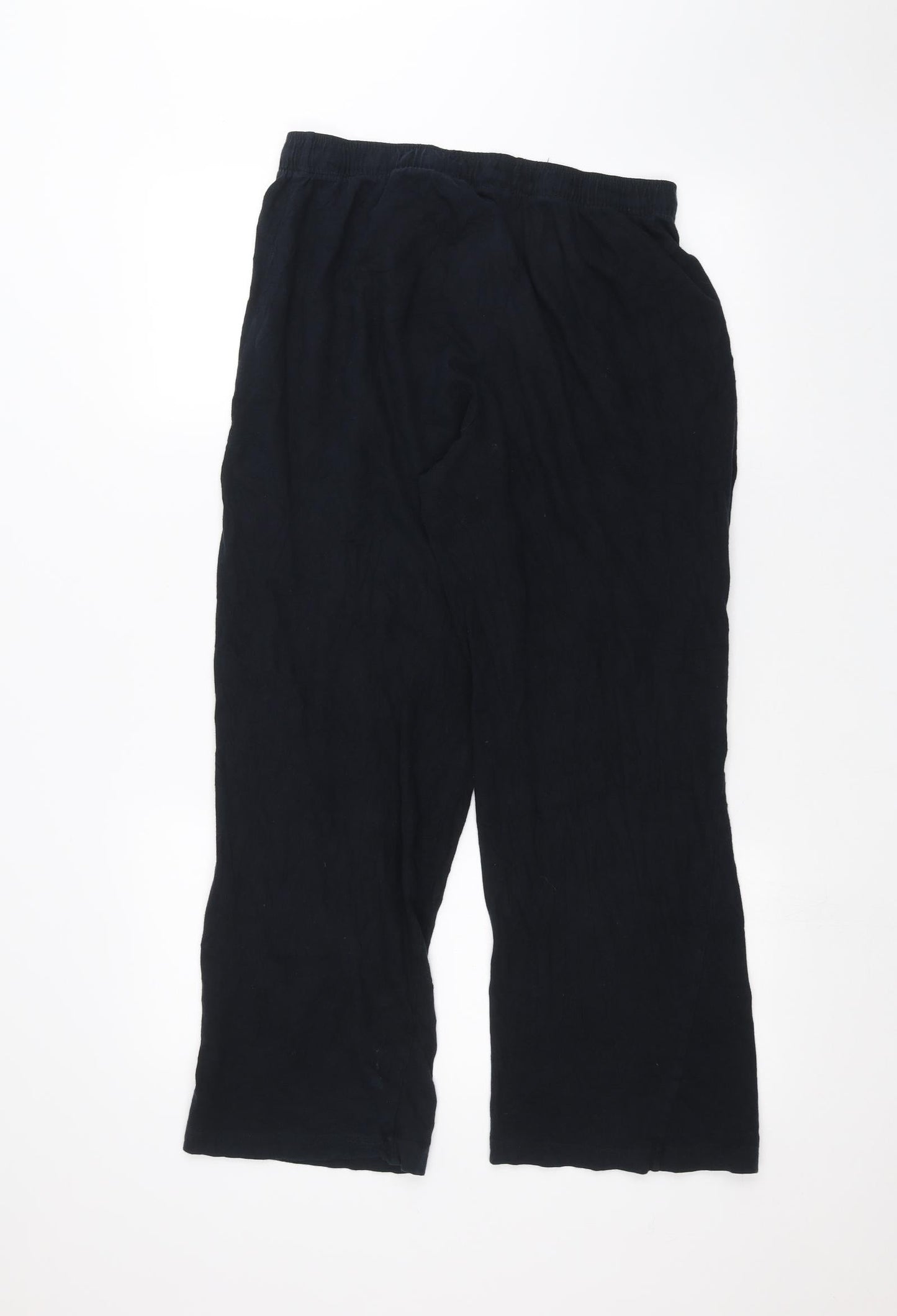 Womens UK Size M Marks and Spencer Regular Fit  Blue Trousers