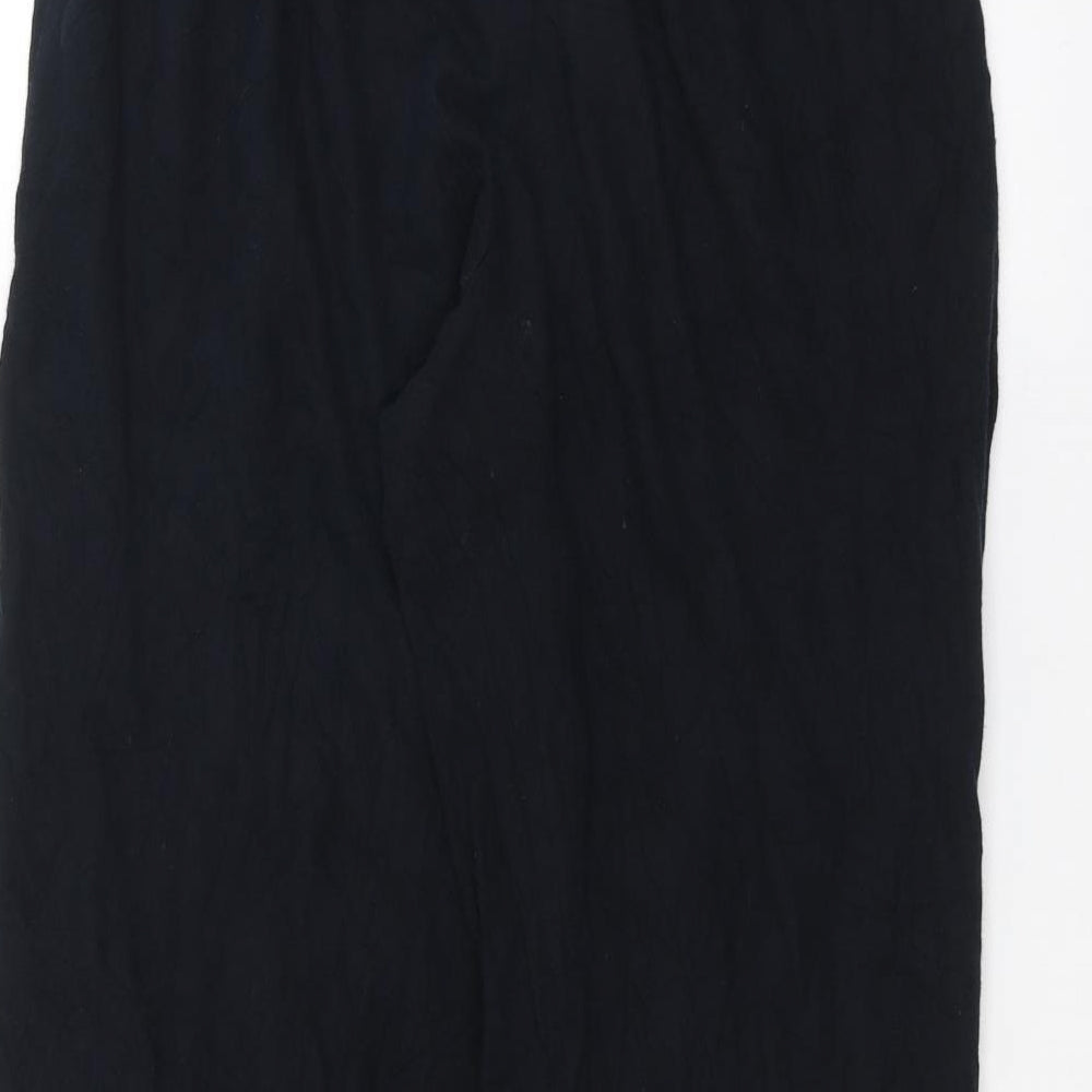 Womens UK Size M Marks and Spencer Regular Fit  Blue Trousers