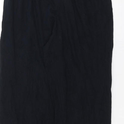 Womens UK Size M Marks and Spencer Regular Fit  Blue Trousers