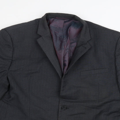 Mens UK Size 44 NEXT Regular Grey Suit Jacket