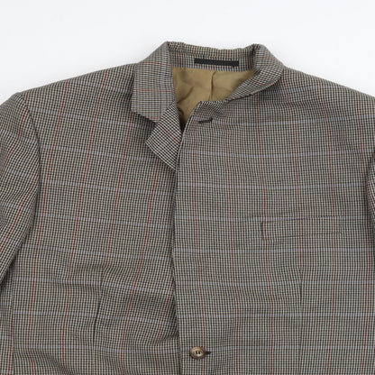 Mens UK Size 42 Preworn Regular Brown Suit Jacket