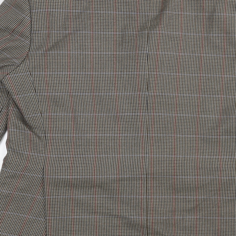 Mens UK Size 42 Preworn Regular Brown Suit Jacket