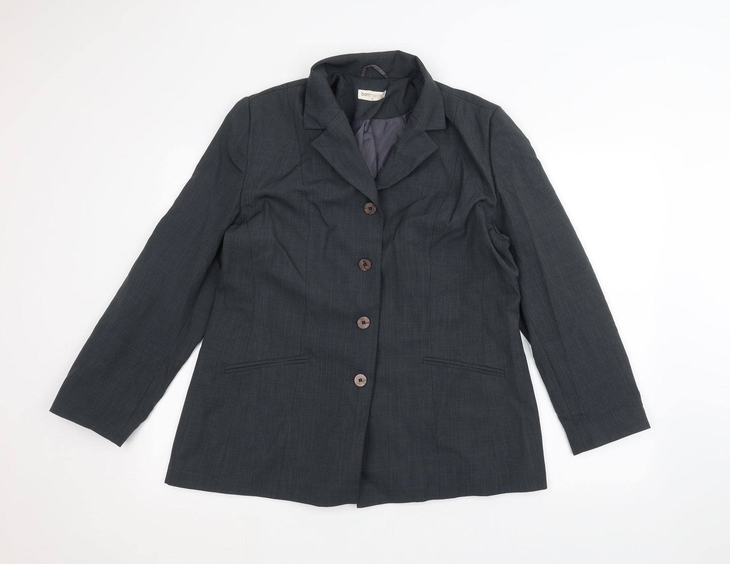 Womens UK Size 16 Bonmarché Blue Jacket
