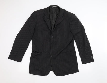 Mens UK Size 40 Taylor & Wright Regular Black Suit Jacket