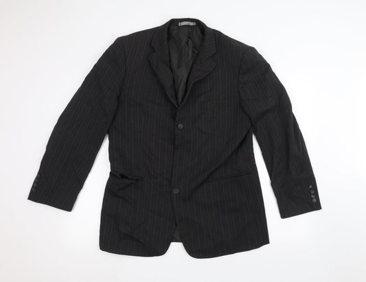 Mens UK Size 40 Taylor & Wright Regular Black Suit Jacket