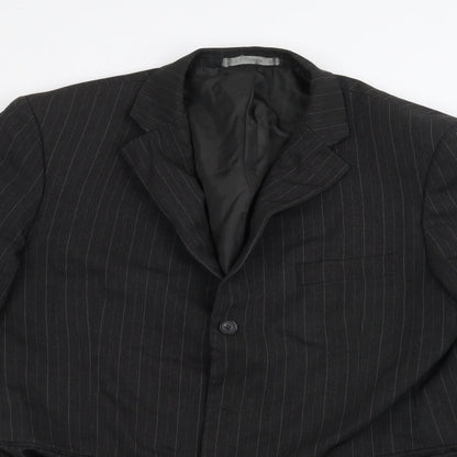 Mens UK Size 40 Taylor & Wright Regular Black Suit Jacket