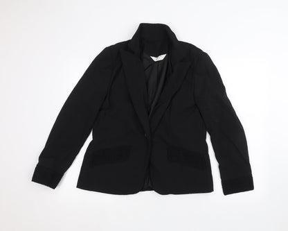 Womens UK Size 14 Kit Black Jacket