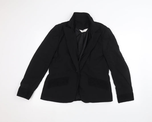 Womens UK Size 14 Kit Black Jacket