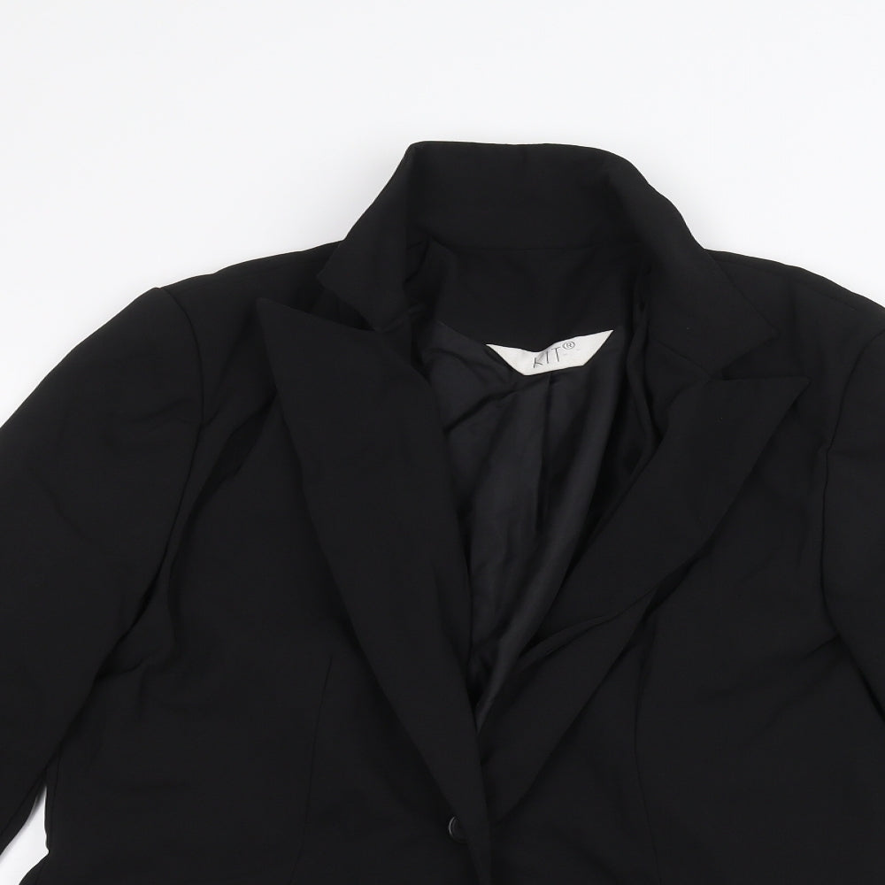 Womens UK Size 14 Kit Black Jacket