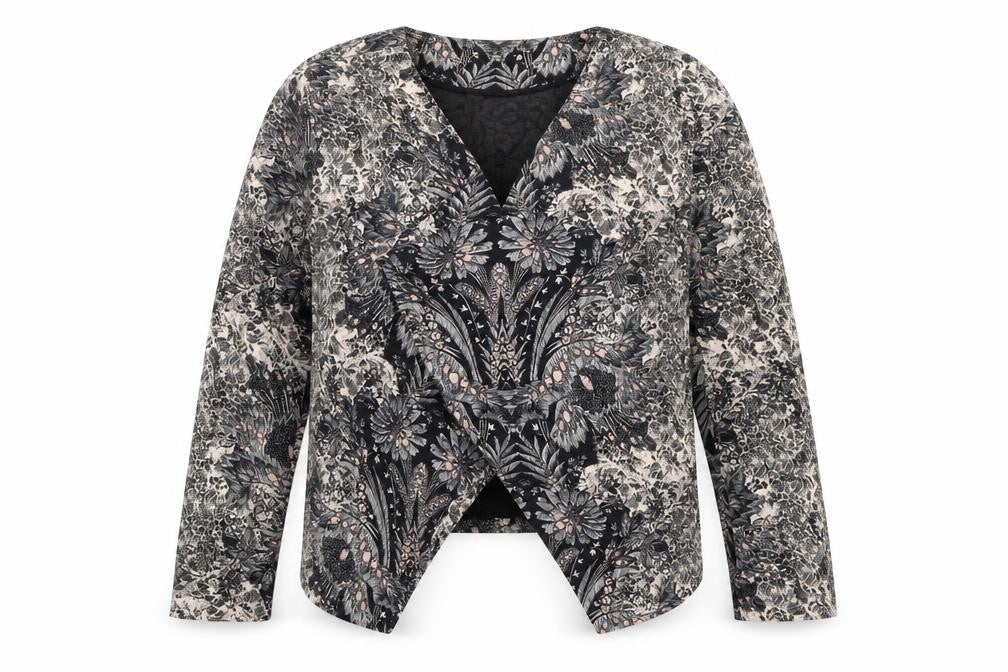 Womens UK Size 14 Peacocks Black Jacket