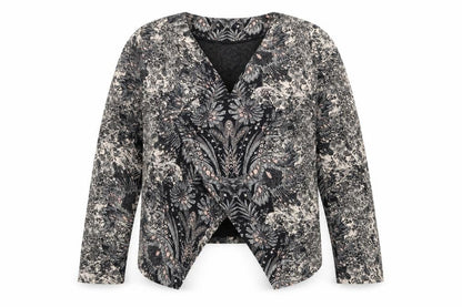 Womens UK Size 14 Peacocks Black Jacket