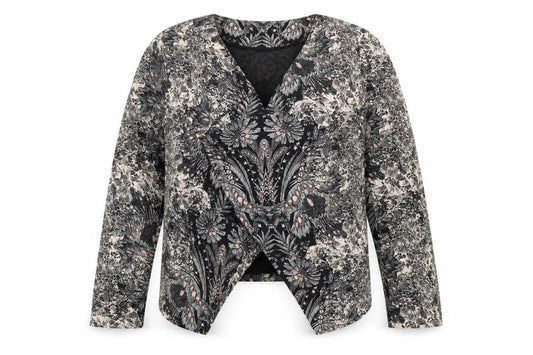Womens UK Size 14 Peacocks Black Jacket