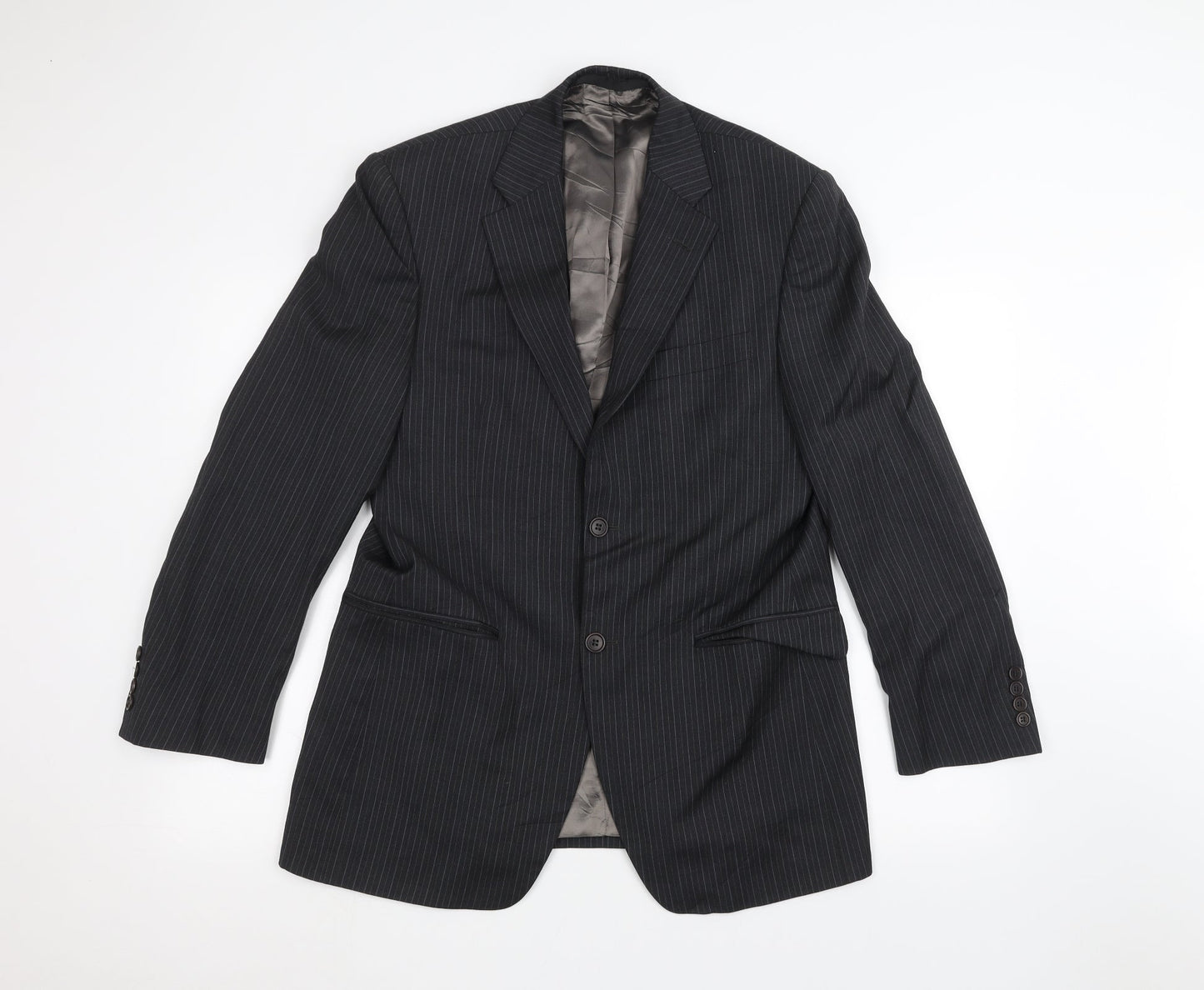 Mens UK Size 38 Marks and Spencer Regular Black Suit Jacket