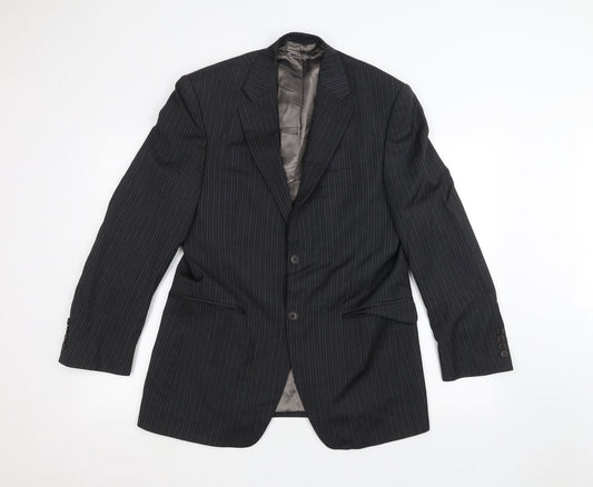 Mens UK Size 38 Marks and Spencer Regular Black Suit Jacket