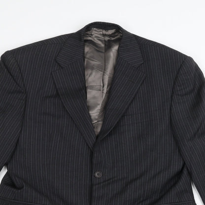 Mens UK Size 38 Marks and Spencer Regular Black Suit Jacket