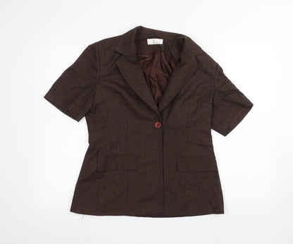 Wish Womens Brown   Jacket  Size 14