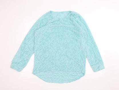 Womens UK Size XL Preworn Blue Pullover Jumper