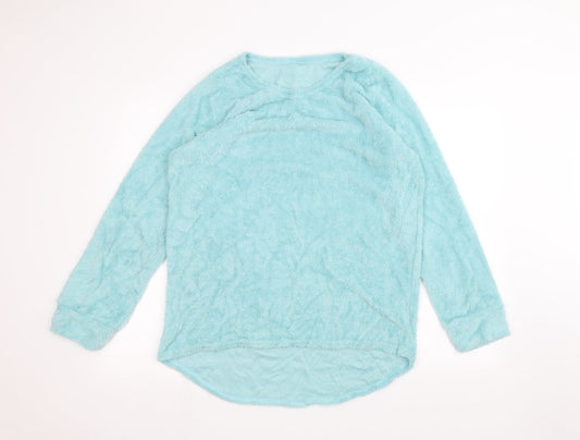 Womens UK Size XL Preworn Blue Pullover Jumper