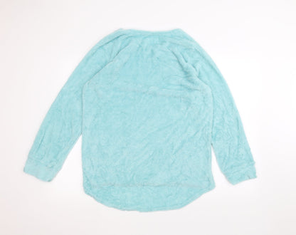Womens UK Size XL Preworn Blue Pullover Jumper