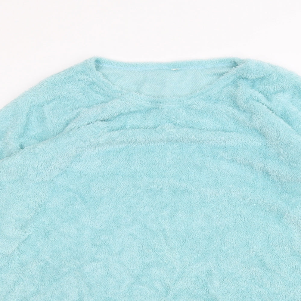 Womens UK Size XL Preworn Blue Pullover Jumper