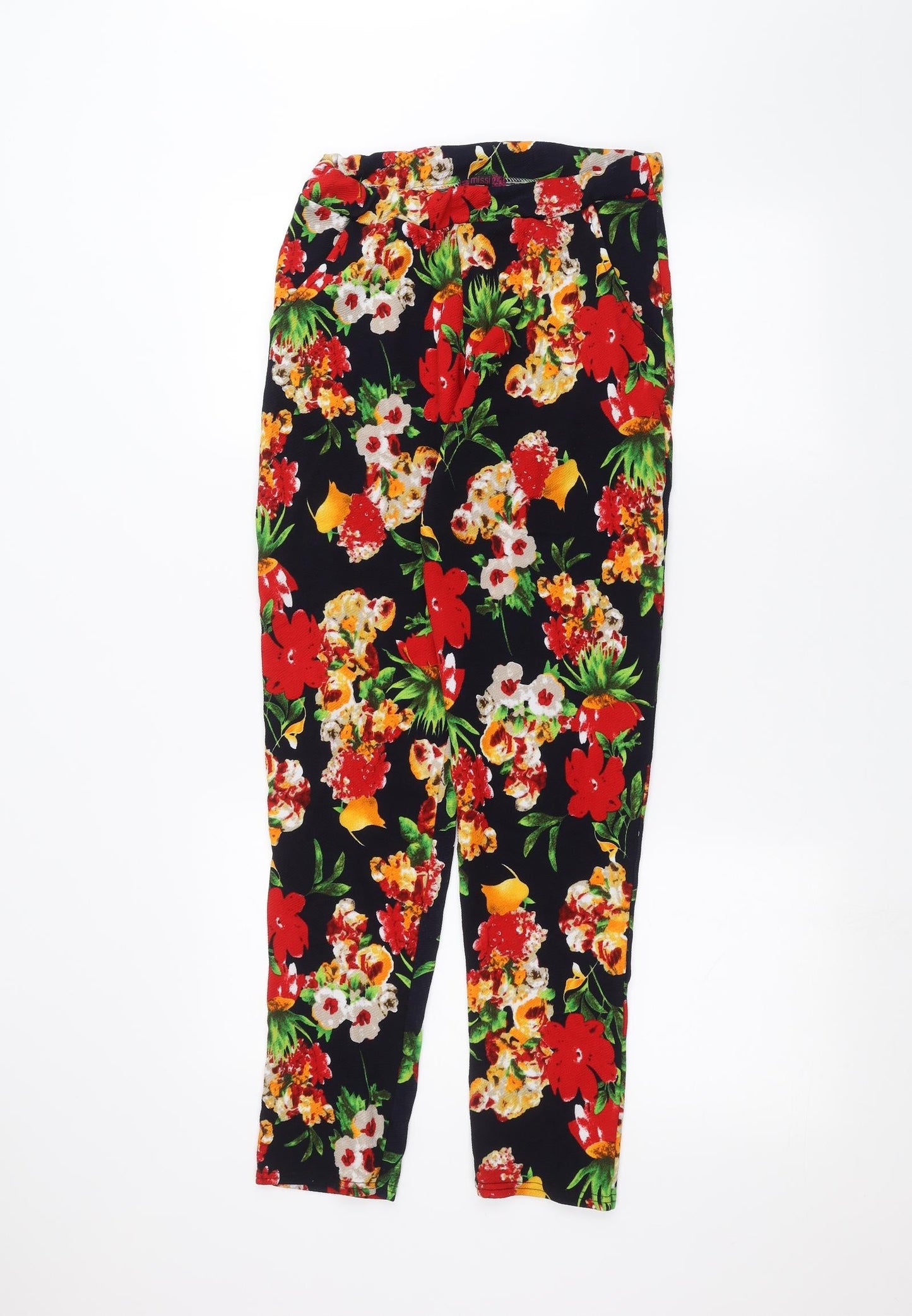 Womens UK Size 12 Missi London Regular Fit  Blue Trousers