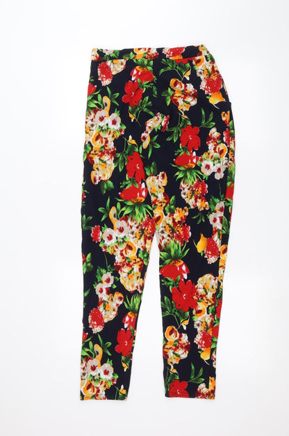 Womens UK Size 12 Missi London Regular Fit  Blue Trousers
