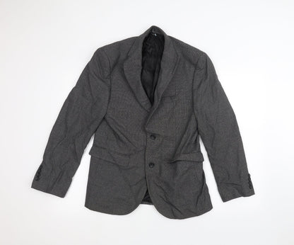 Mens UK Size 38 NEXT Regular Grey Suit Jacket