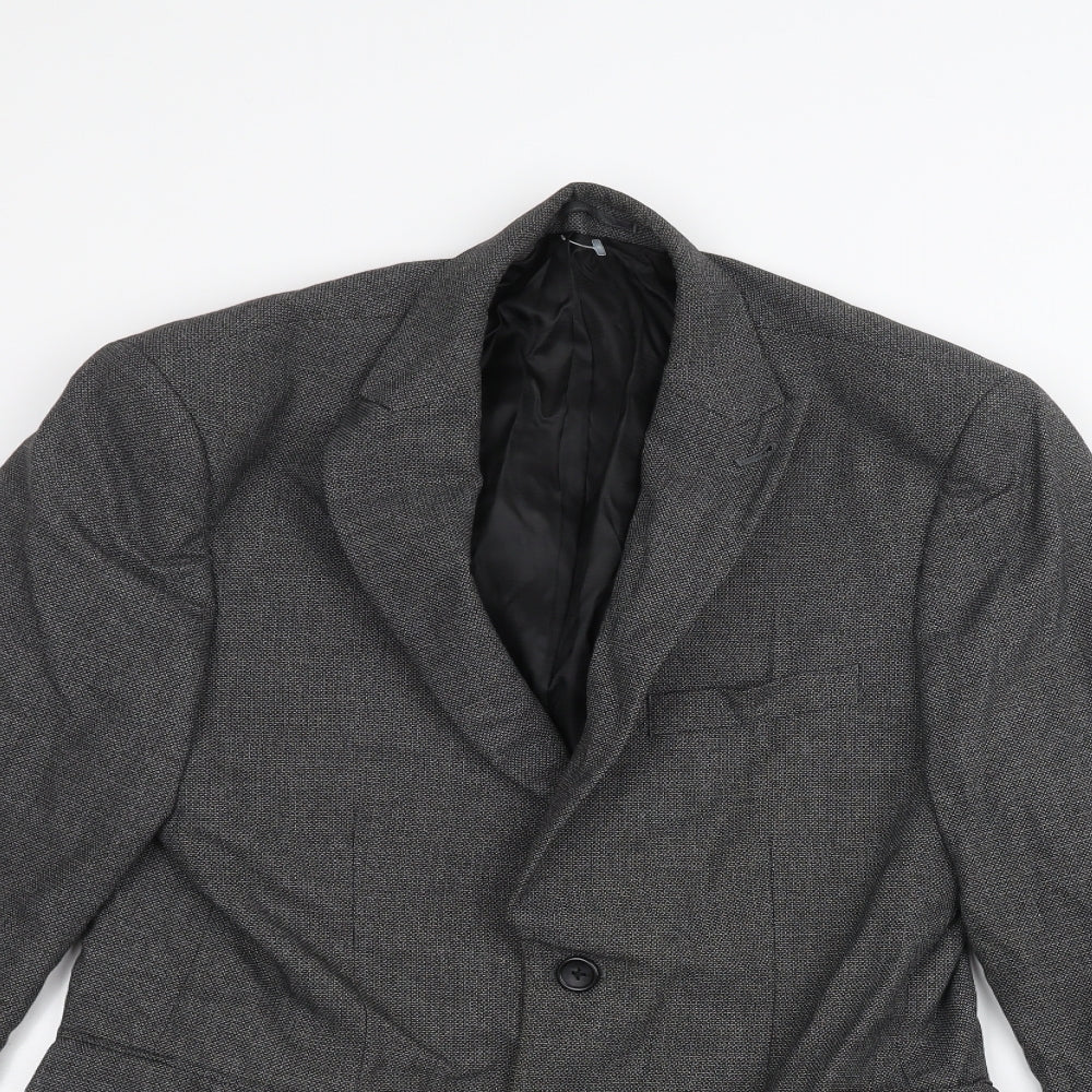Mens UK Size 38 NEXT Regular Grey Suit Jacket