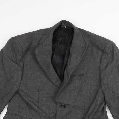 Mens UK Size 38 NEXT Regular Grey Suit Jacket