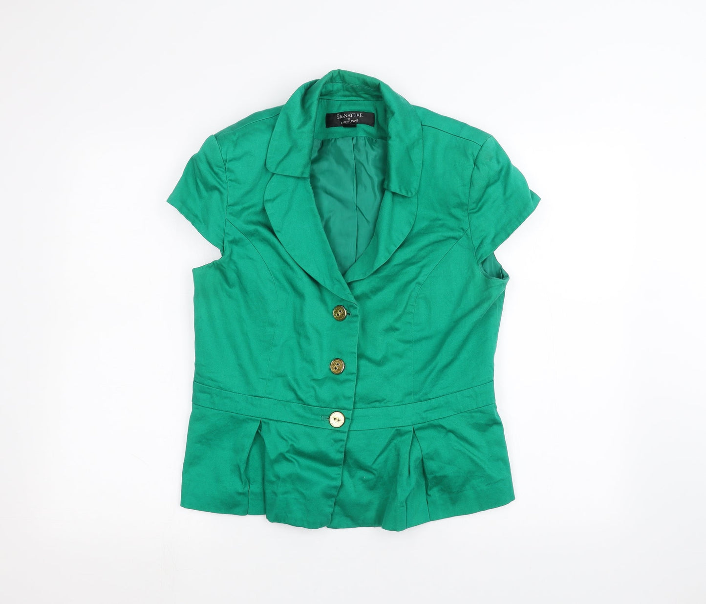 Womens UK Size 12 Signature Green Jacket
