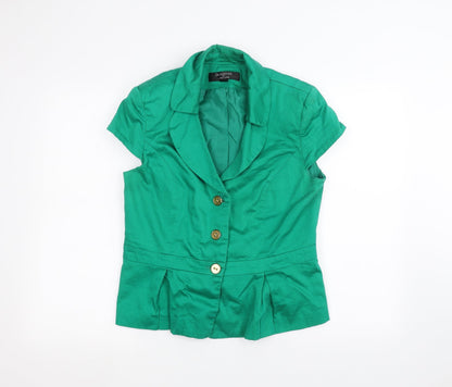Womens UK Size 12 Signature Green Jacket